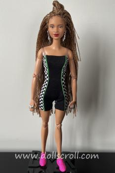 Mattel - Barbie - BMR1959 - Bike Shorts, Romper & Cropped Sweatshirt - Doll